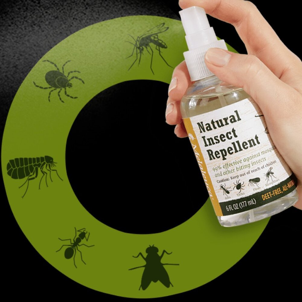 Natural Insect Repellent DEET-free dermatologist tested Essential Oils 6 fl. oz. - Picture 3 of 16